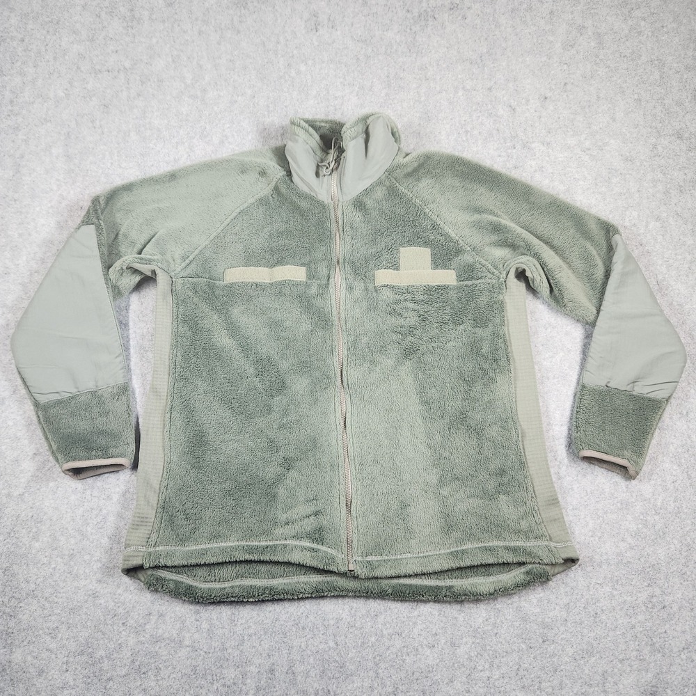 Peckham Gen III Fleece Jacket Mens Medium Green ECWCS Military Tactical L3
